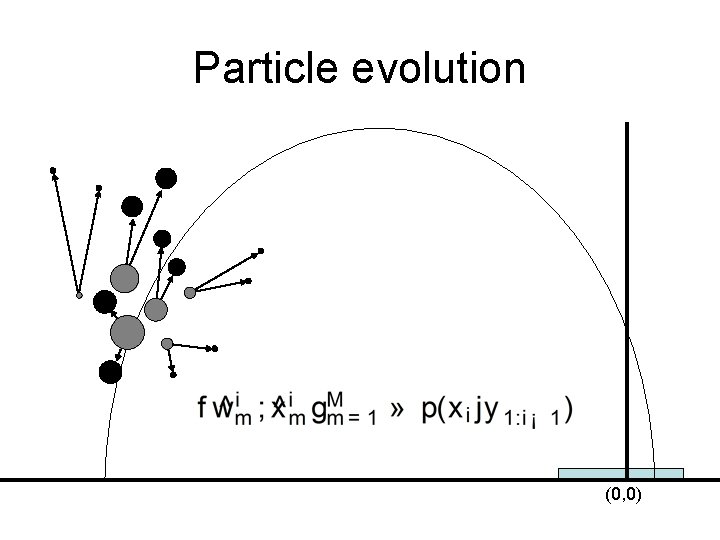 Particle evolution (0, 0) 