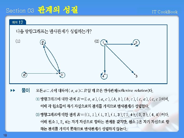Section 03 18 관계의 성질 IT Cook. Book 