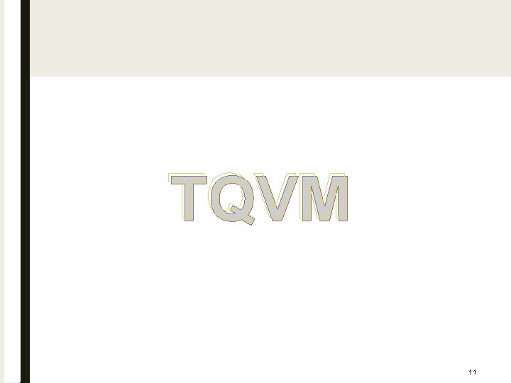 TQVM 11 