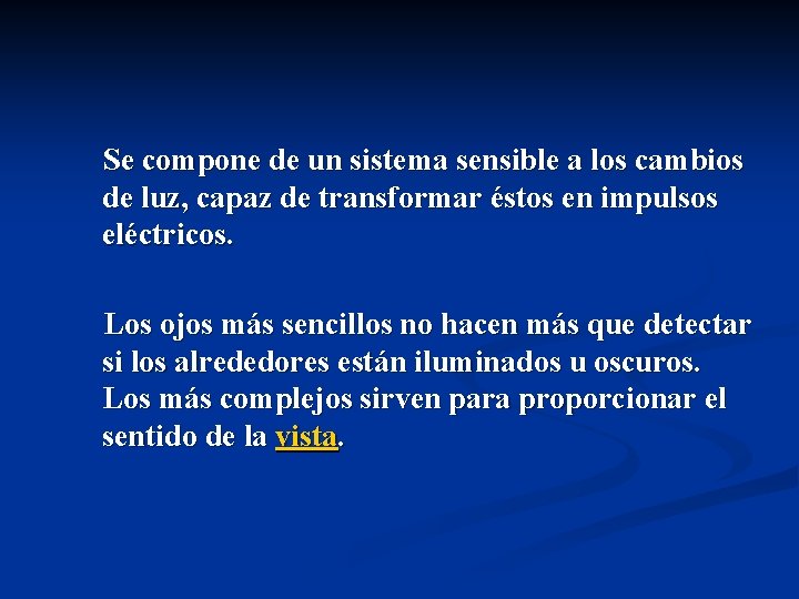 Se compone de un sistema sensible a los cambios de luz, capaz de transformar
