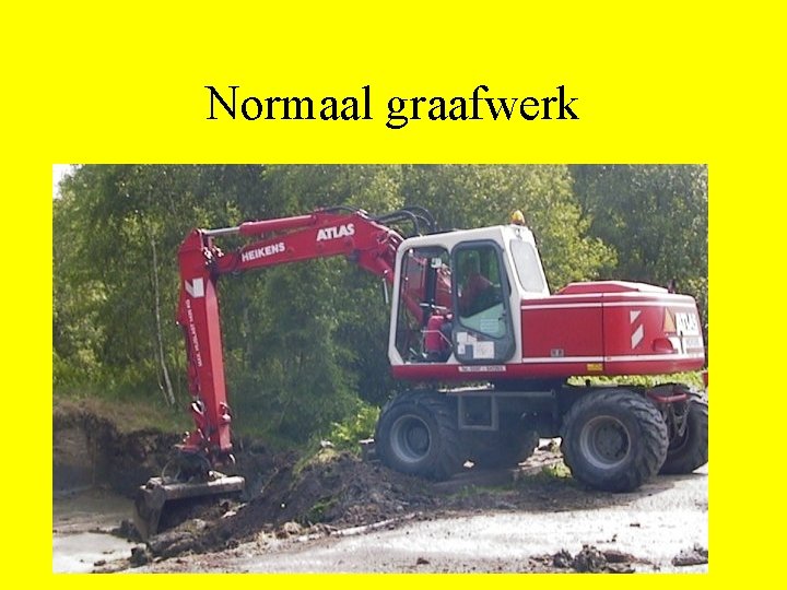 Normaal graafwerk 