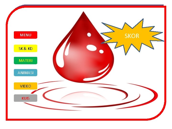 MENU SK & KD MATERI ANIMASI VIDEO KUIS SKOR 