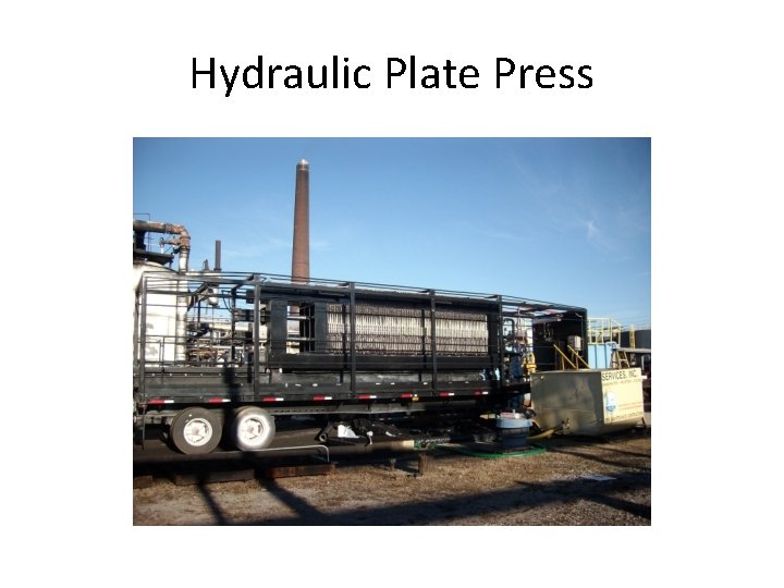 Hydraulic Plate Press 