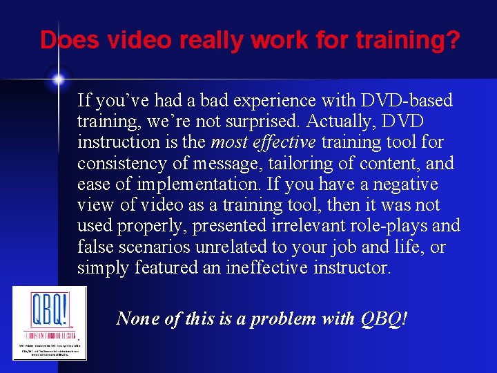 Does video really work for training? If you’ve had a bad experience with DVD-based