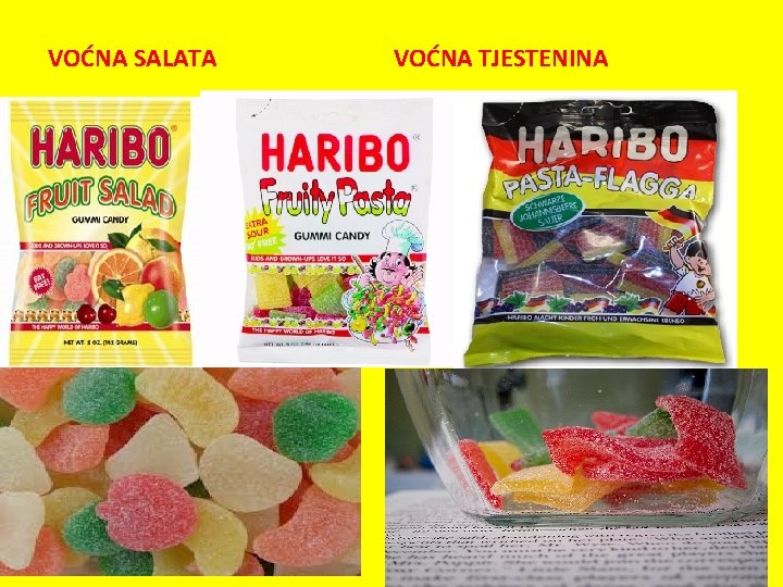 VOĆNA SALATA VOĆNA TJESTENINA 