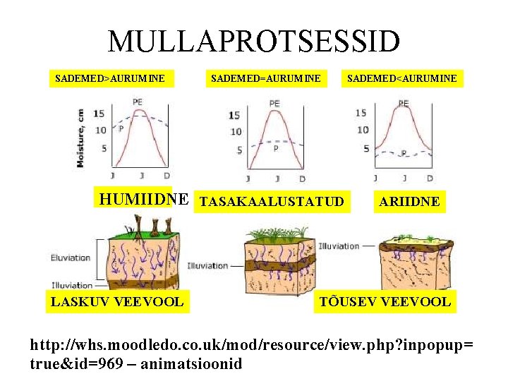 MULLAPROTSESSID SADEMED>AURUMINE SADEMED=AURUMINE HUMIIDNE TASAKAALUSTATUD LASKUV VEEVOOL SADEMED<AURUMINE ARIIDNE TÕUSEV VEEVOOL http: //whs. moodledo.