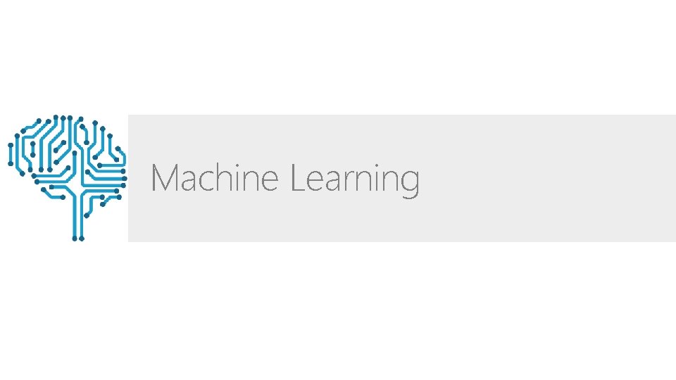 Machine Learning 