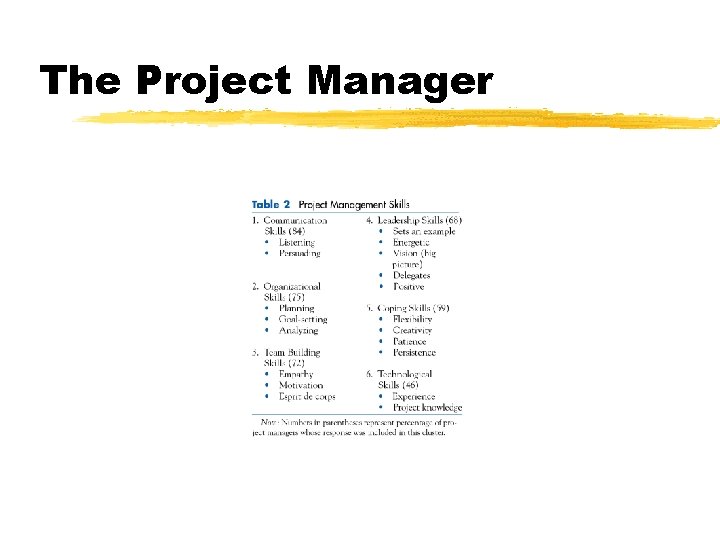 The Project Manager 