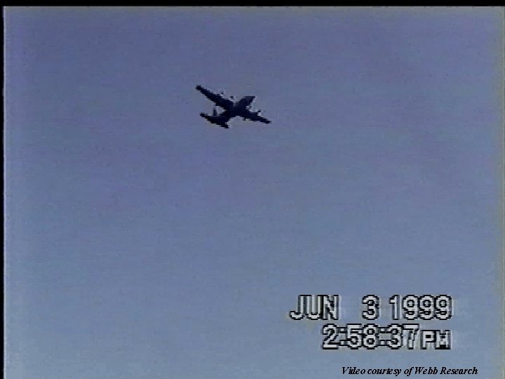 Video courtesy of Webb Research 