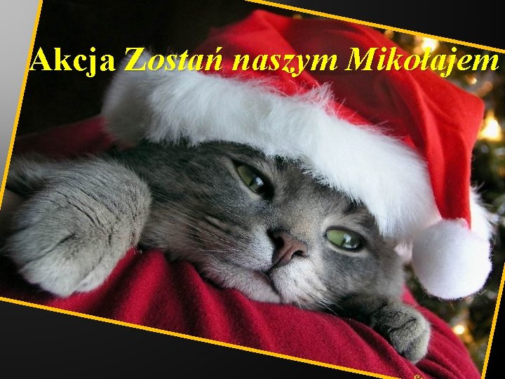 Akcja Zostań naszym Mikołajem 