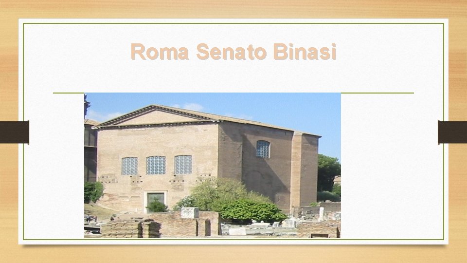 Roma Senato Binasi 