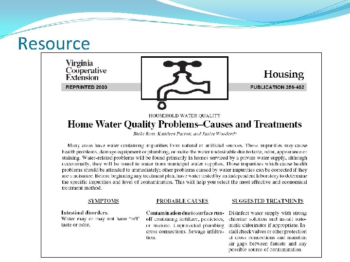 Resource Resource
