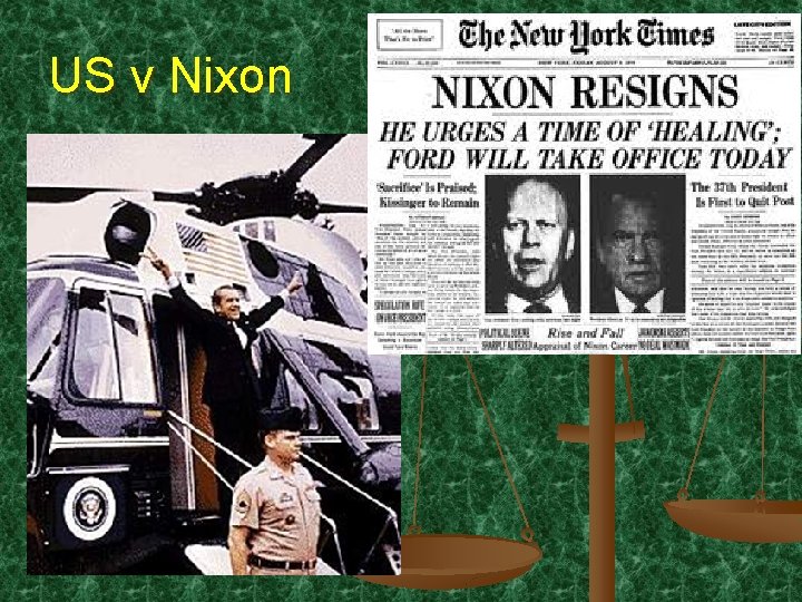 US v Nixon 