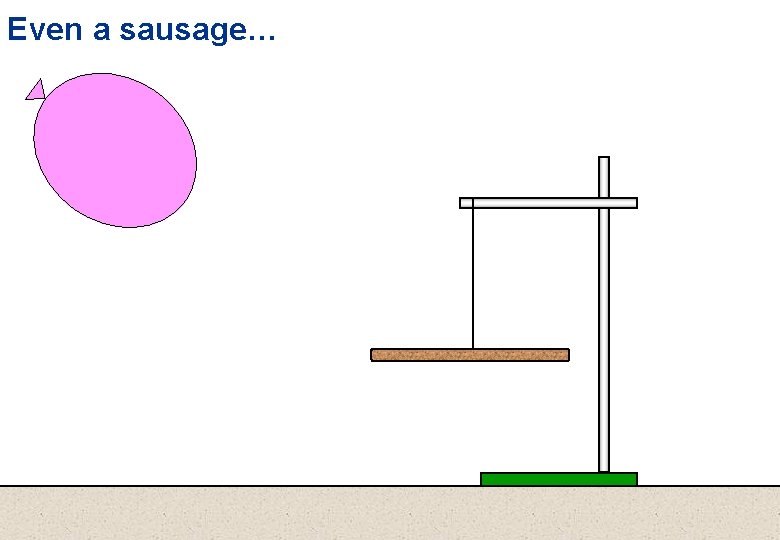 Even a sausage… • Sausages… 