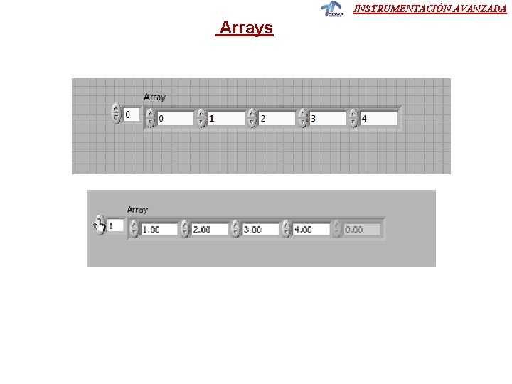 INSTRUMENTACIÓN AVANZADA Arrays 