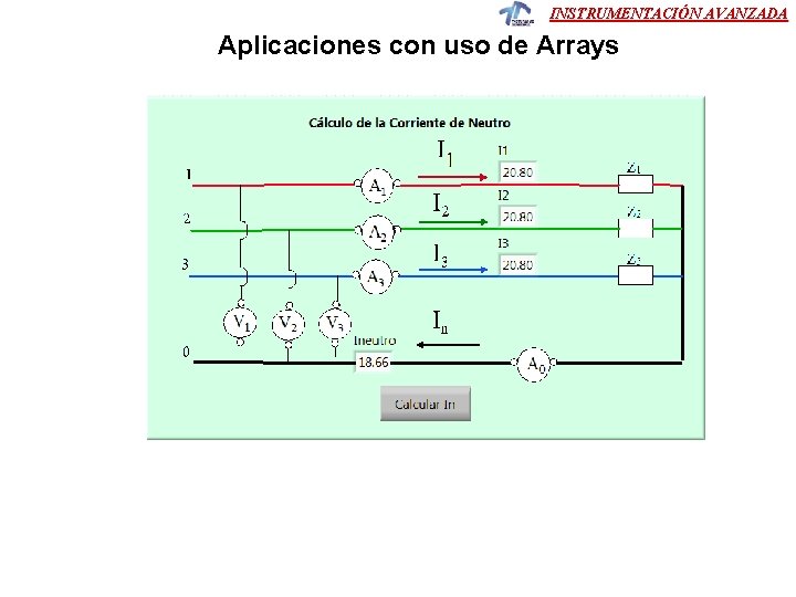 INSTRUMENTACIÓN AVANZADA Aplicaciones con uso de Arrays 