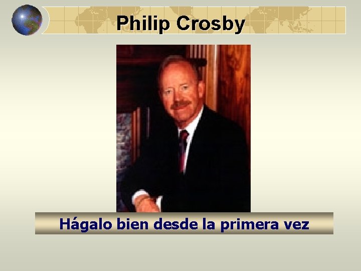 Philip Crosby Hágalo bien desde la primera vez 