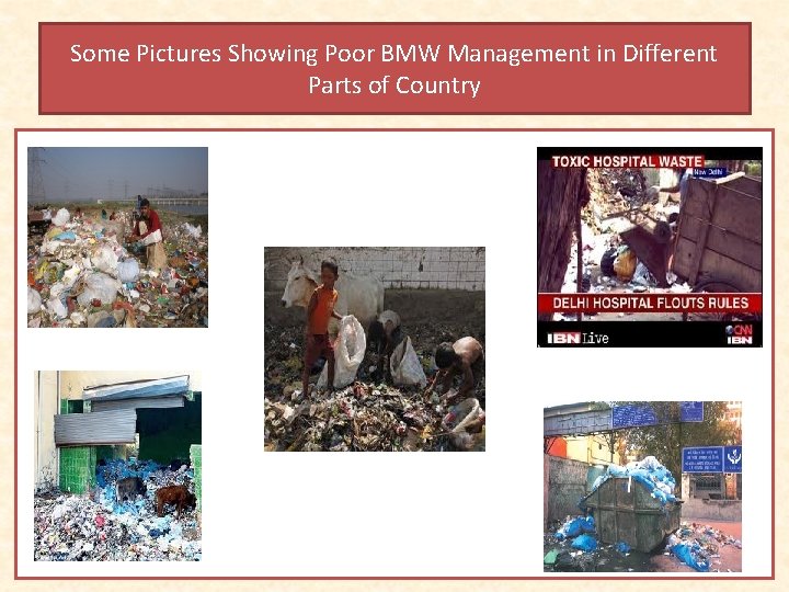 Some Pictures Showing Poor BMW Management in Different Parts of Country 