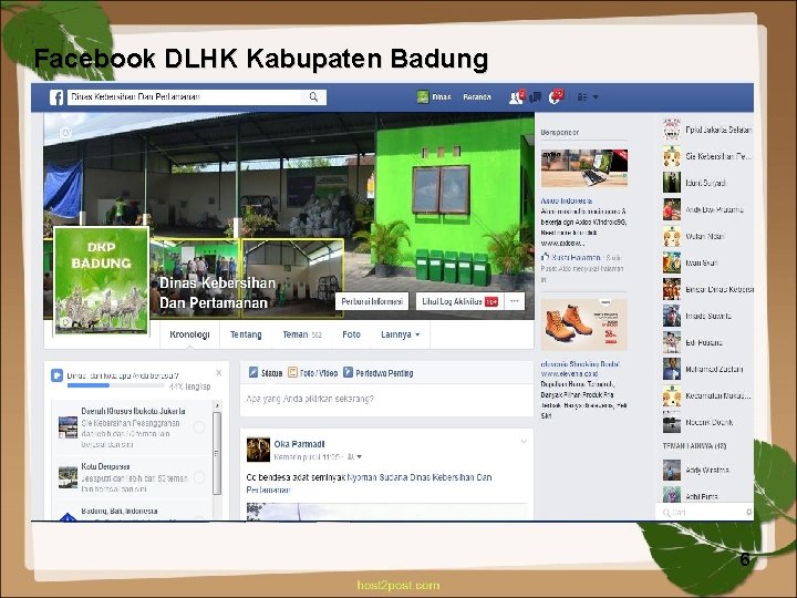 Facebook DLHK Kabupaten Badung 6 
