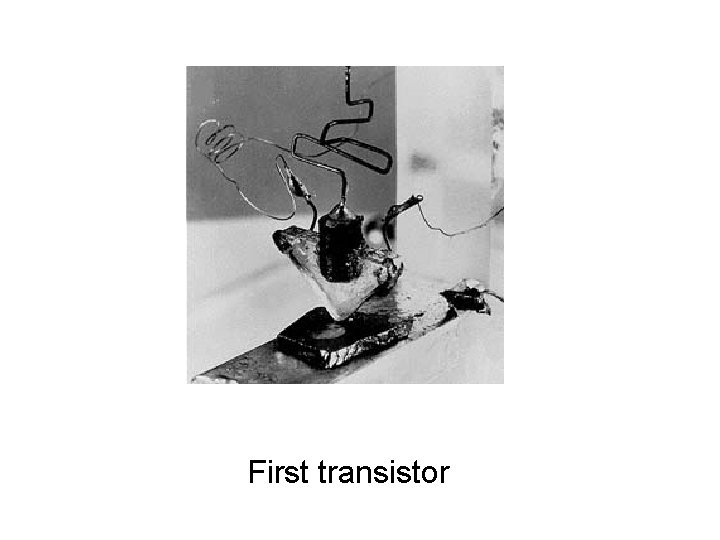  First transistor 