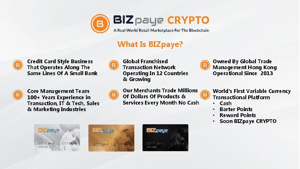 What Is BIZpaye? Credit Card Style Business That Operates Along The Same Lines Of