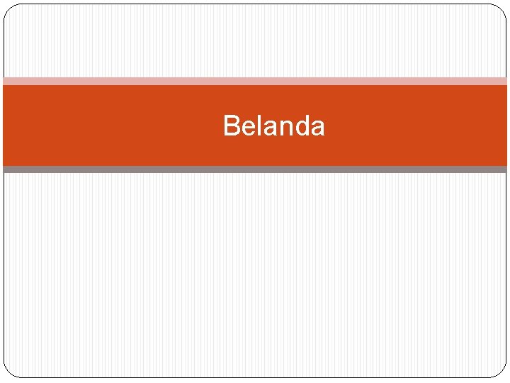 Belanda 