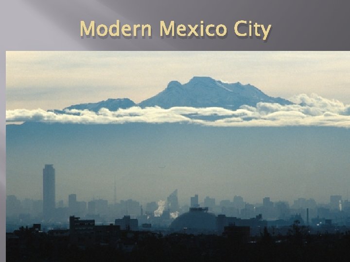 Modern Mexico City 