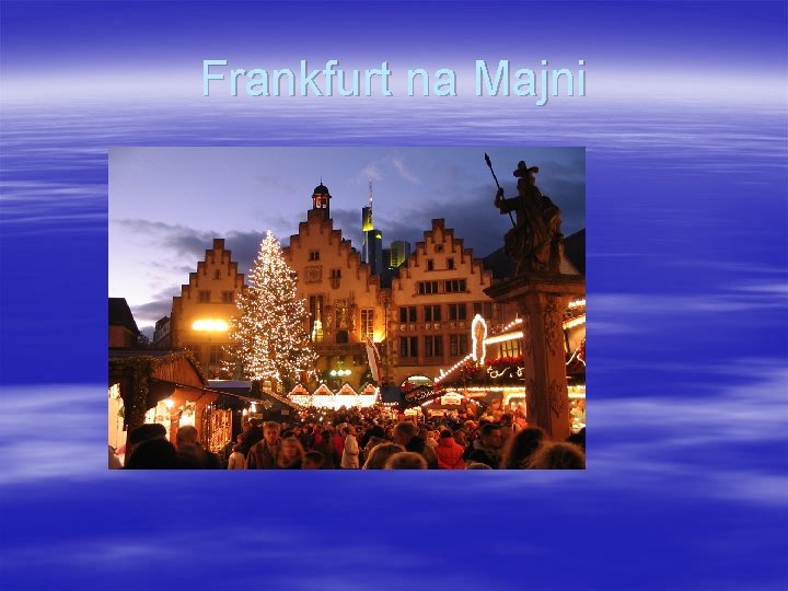 Frankfurt na Majni 