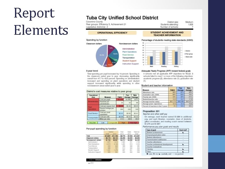 Report Elements 