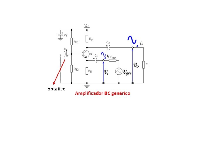 optativo Amplificador BC genérico 