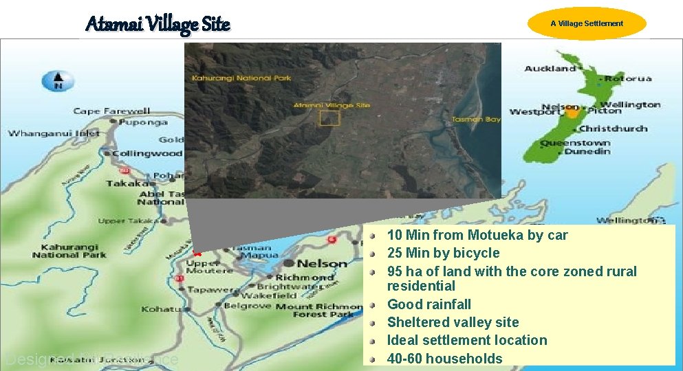 Atamai Village Site Designed for Resilience A Village Settlement 10 Min from Motueka by