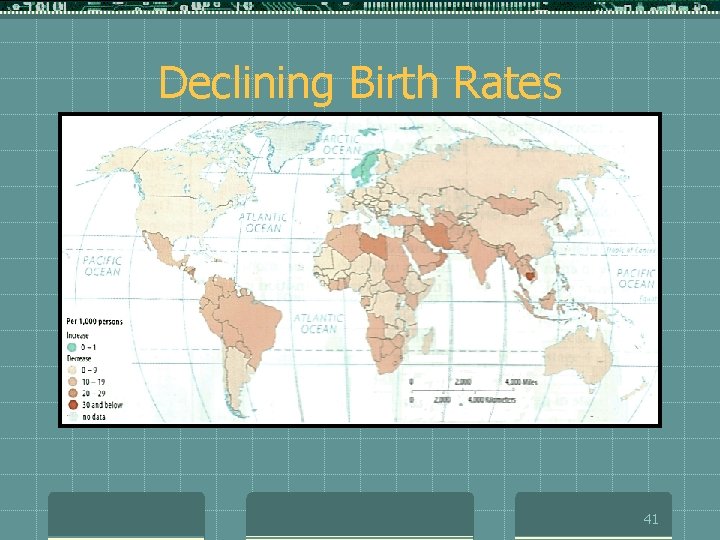 Declining Birth Rates 41 