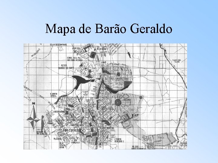 Mapa de Barão Geraldo 
