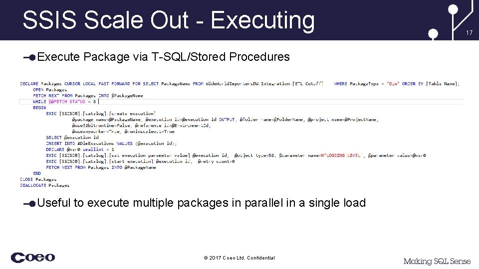 SSIS Scale Out - Executing Execute Package via T-SQL/Stored Procedures Useful to execute multiple