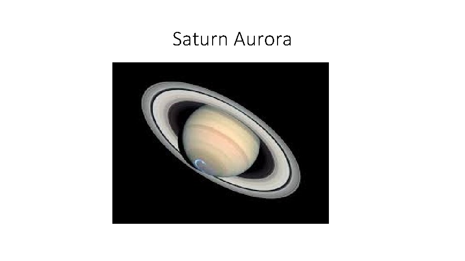Saturn Aurora 
