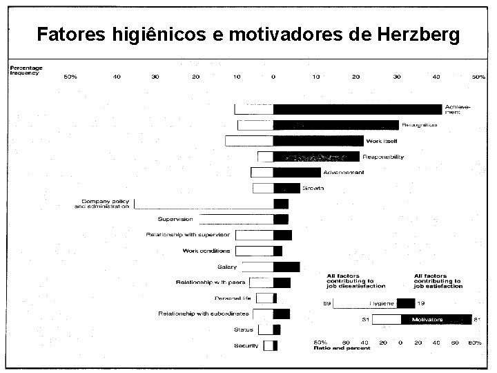 Fatores higiênicos e motivadores de Herzberg Professor Fábio de Biazzi 