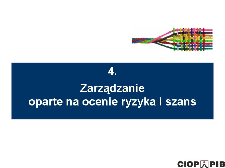 4. Zarządzanie oparte na ocenie ryzyka i szans 