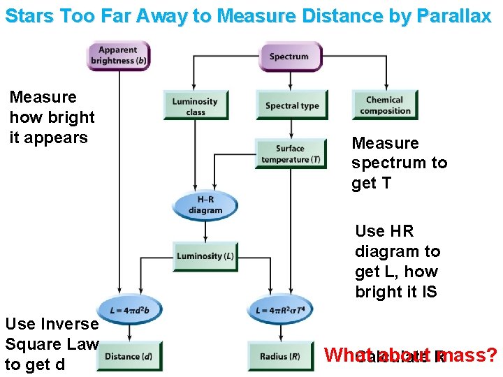 Stars Too Far Away to Measure Distance by Parallax Measure how bright it appears