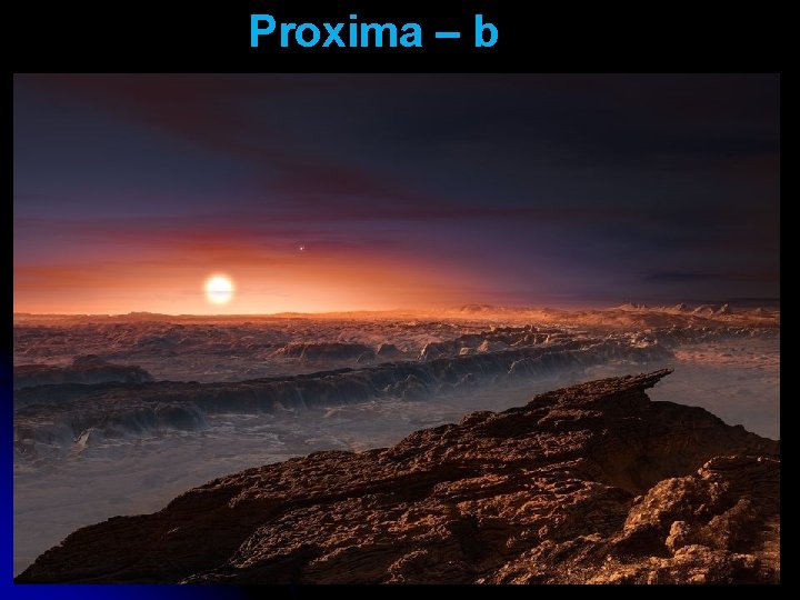 Proxima – b 