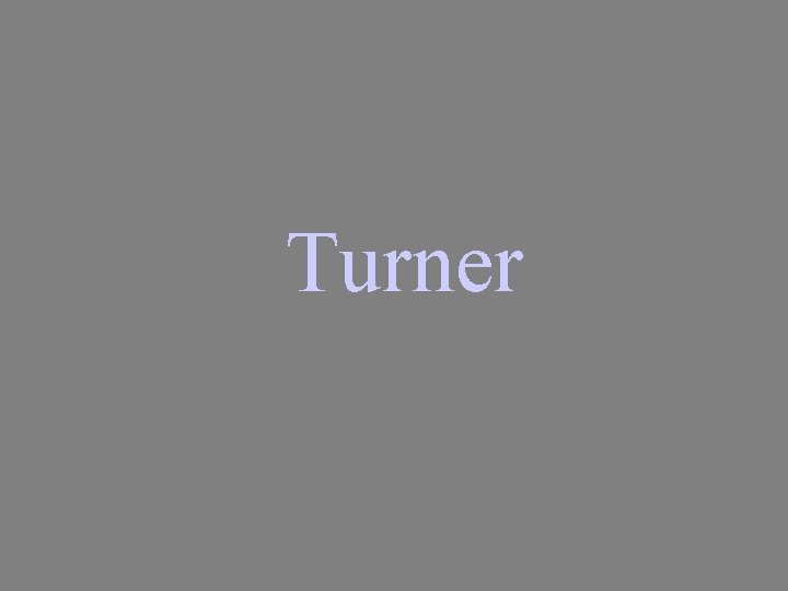 Turner 