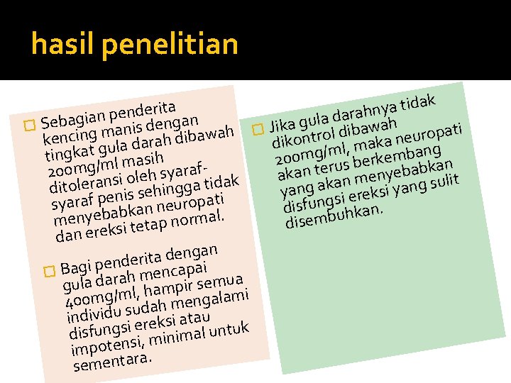 hasil penelitian k a d i t a a t i der hny n