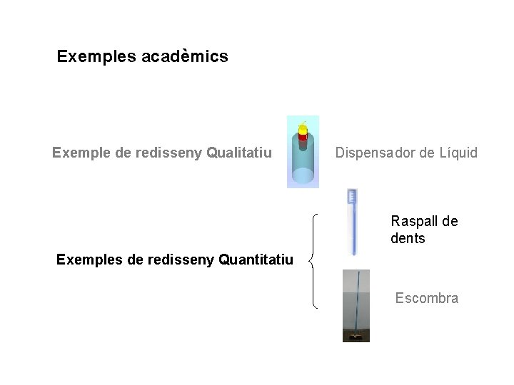 Exemples acadèmics Exemple de redisseny Qualitatiu Dispensador de Líquid Raspall de dents Exemples de