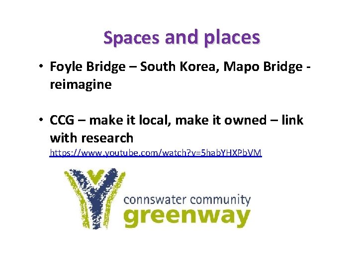 Spaces and places • Foyle Bridge – South Korea, Mapo Bridge reimagine • CCG
