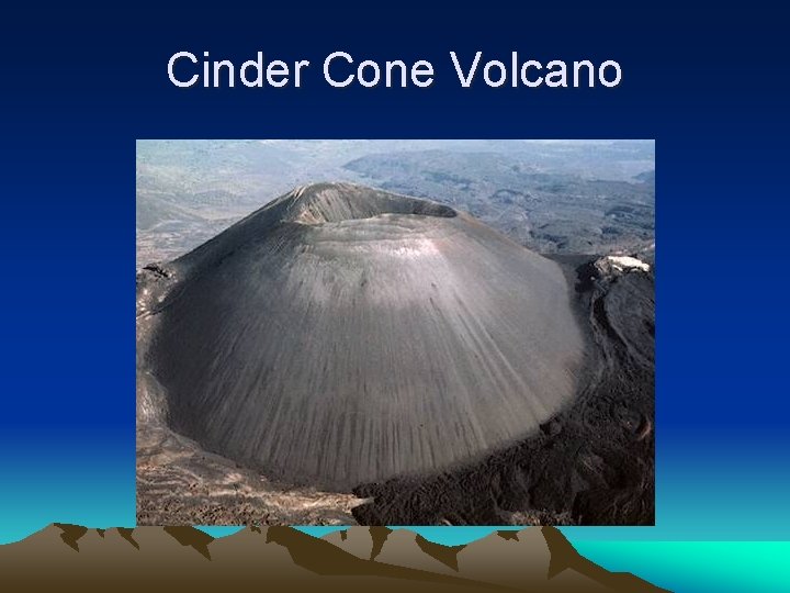 Cinder Cone Volcano 