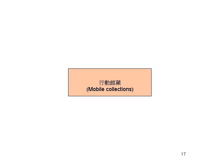 行動館藏 (Mobile collections) 17 