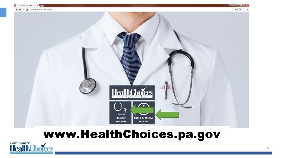 www. Health. Choices. pa. gov 22 