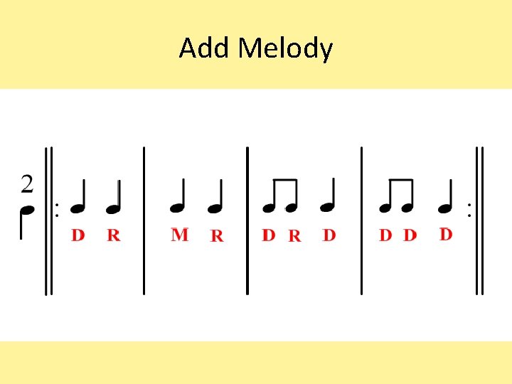 Add Melody 