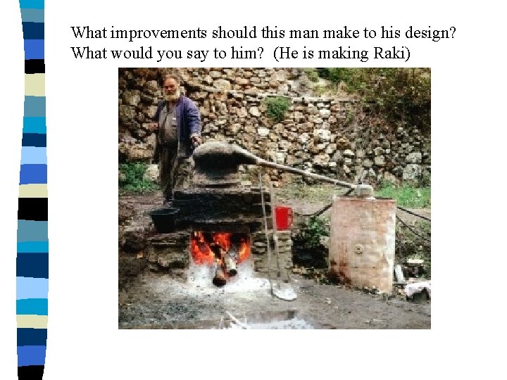 What improvements should this man make to his design? What would you say to