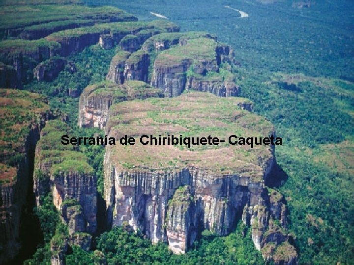 Serranía de Chiribiquete- Caqueta 