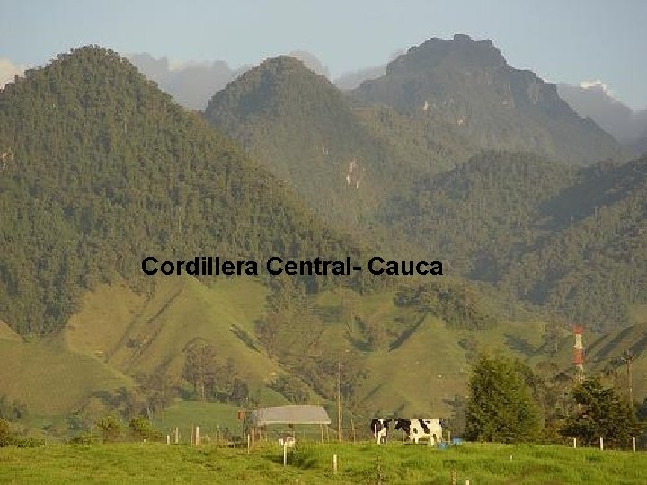 Cordillera Central- Cauca 
